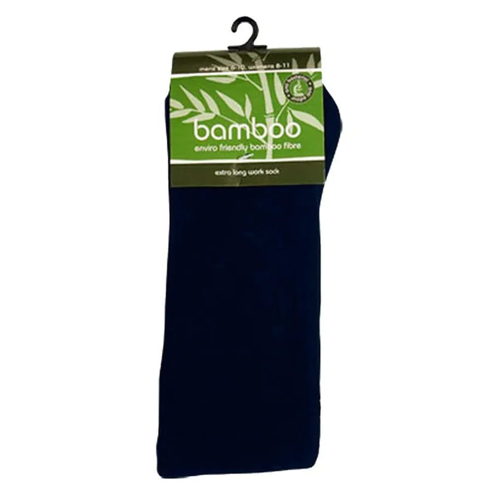 Bamboo Textiles X-Long Thick Sock (Navy)