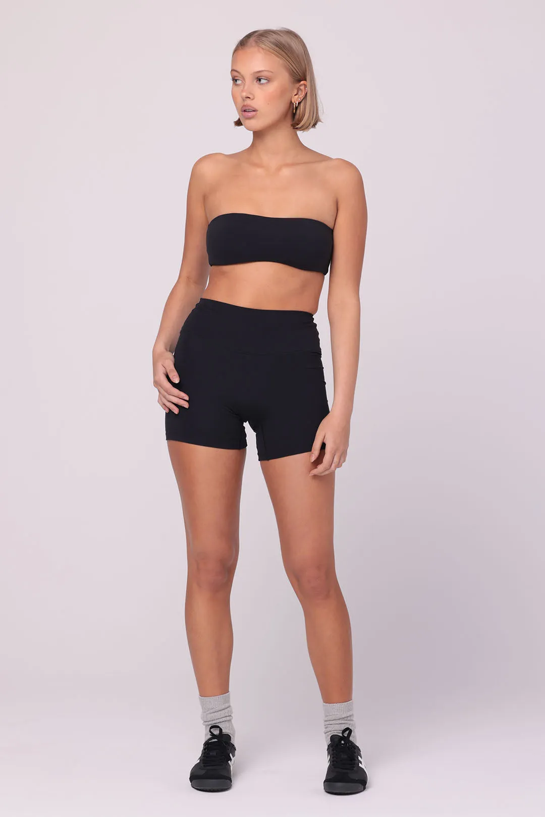 Bandeau Sports Bra | Black