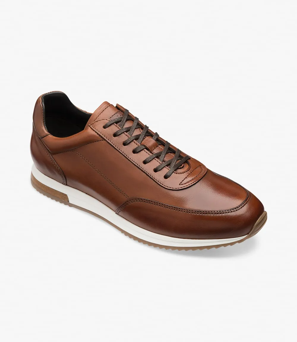 Bannister Leather Sneakers Cedar