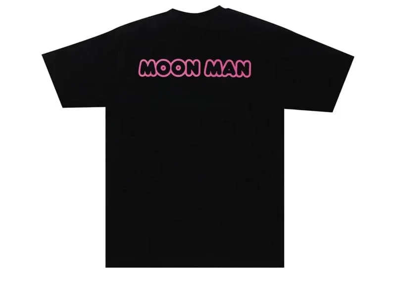 BAPE x Kid Cudi Baby Milo Moon Man Tee Black