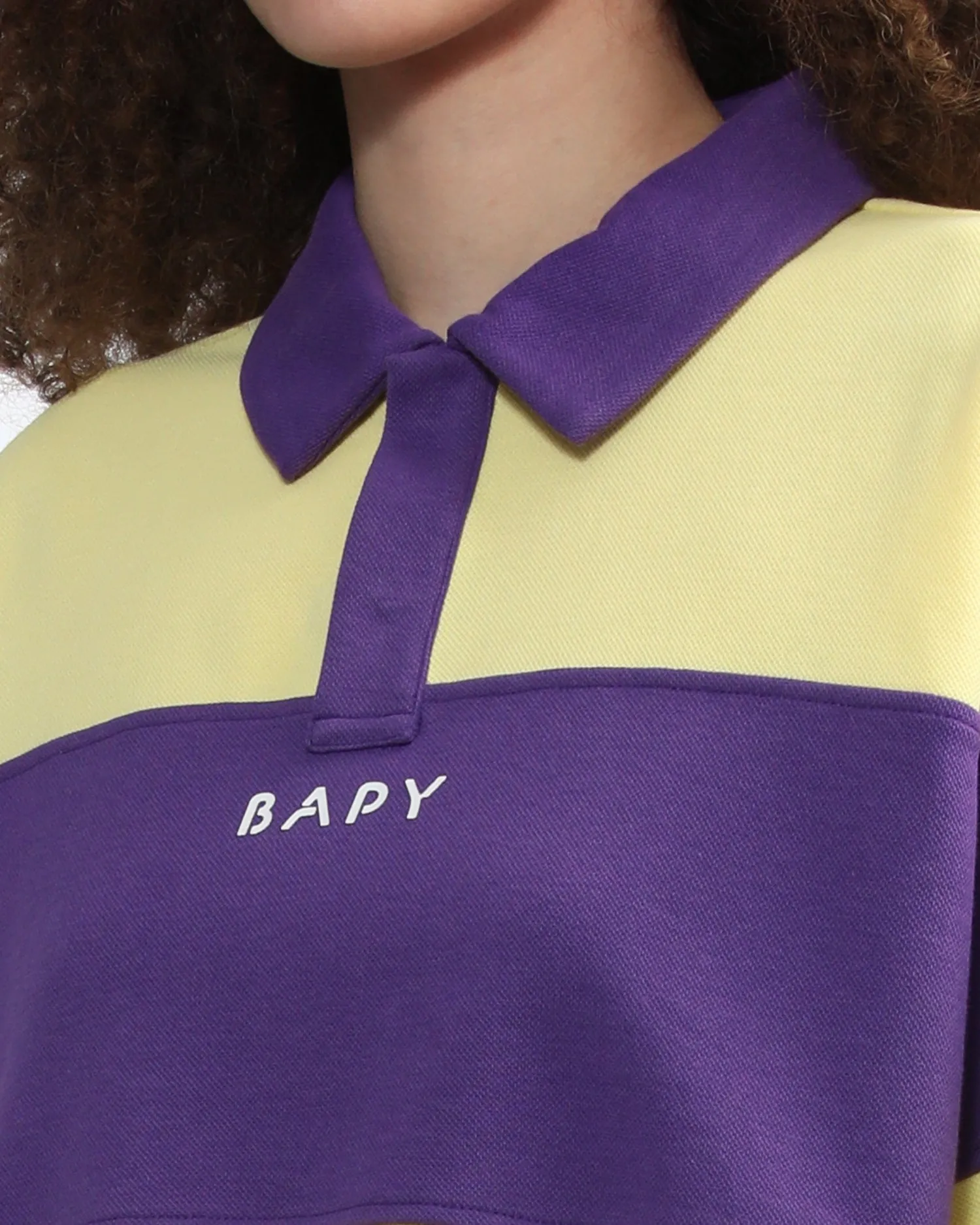 Women's BAPY COLOR BLOCK Polo