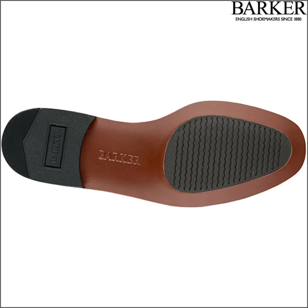 Barker Laurence Black Kid Mocassin*