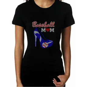 Rhinestone High Heel T Shirt