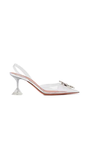 70 PVC Slingback Pump Begum Glass