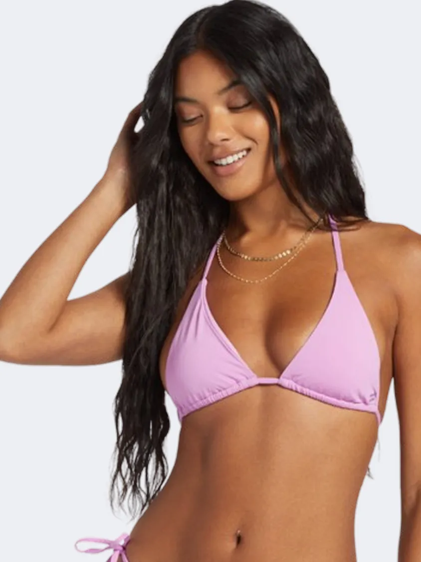 Billabong Sol Searcher Women Beach Bra Lush Lilac