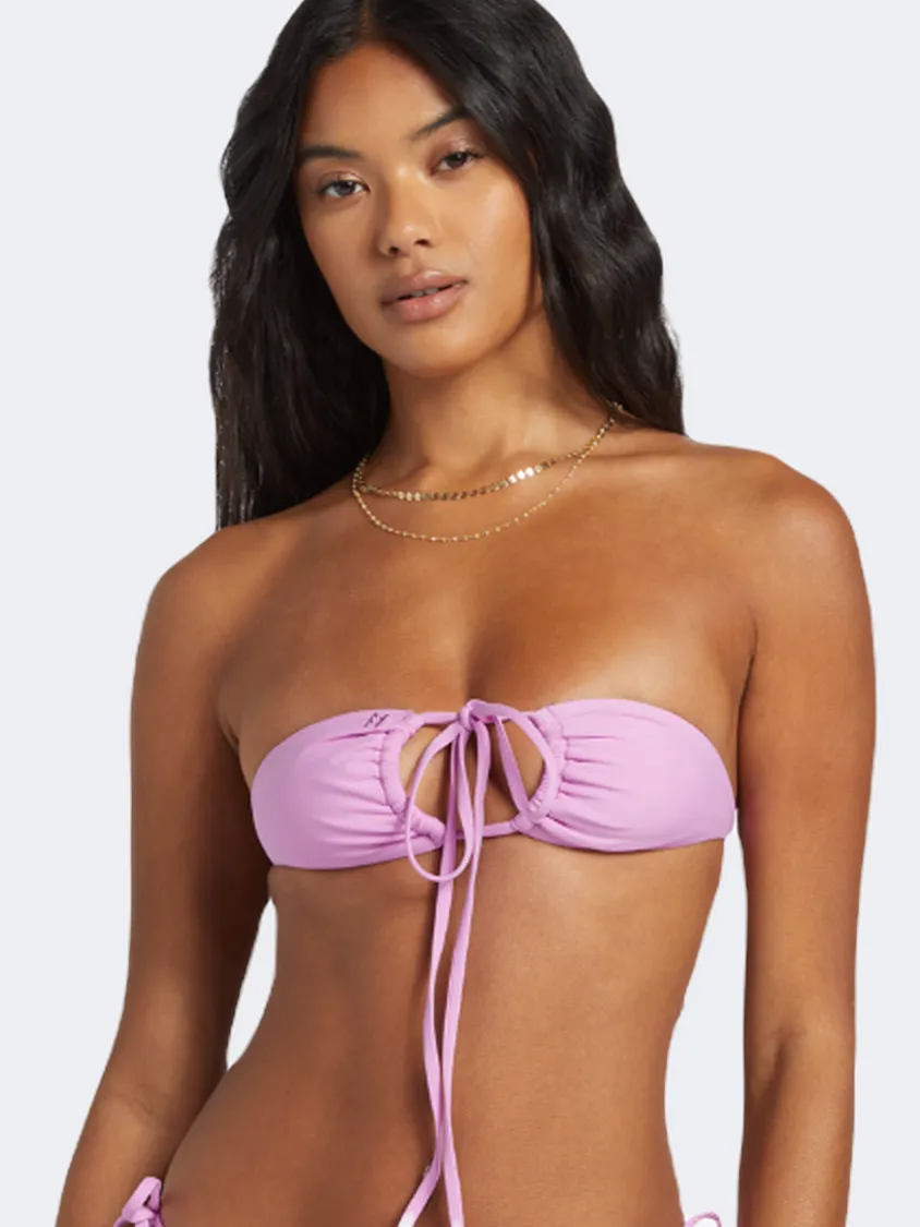 Billabong Sol Searcher Women Beach Bra Lush Lilac