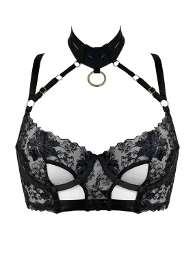 Black Bodice Bra by Vita.