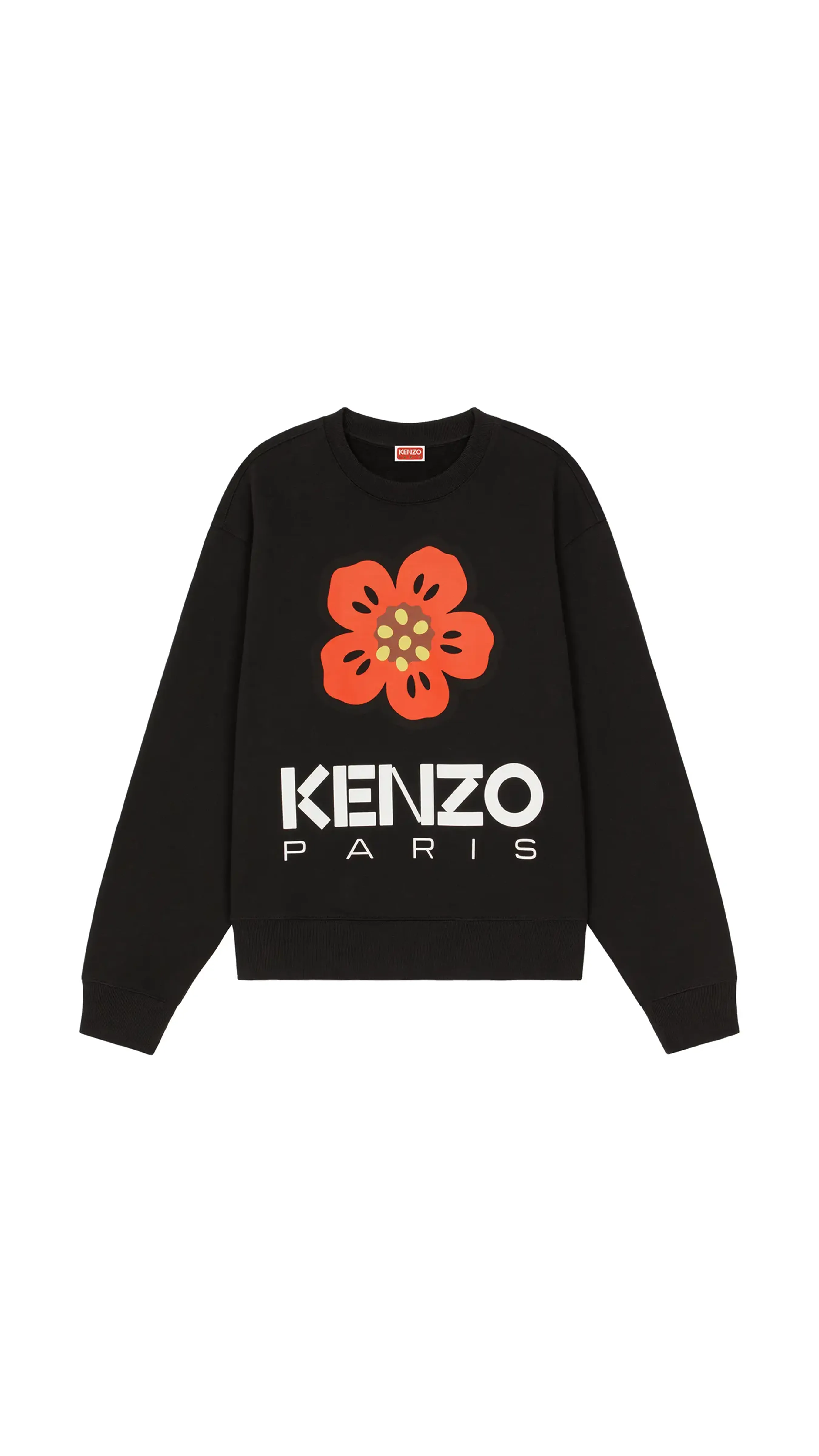 'Black Boke Flower Sweatshirt'