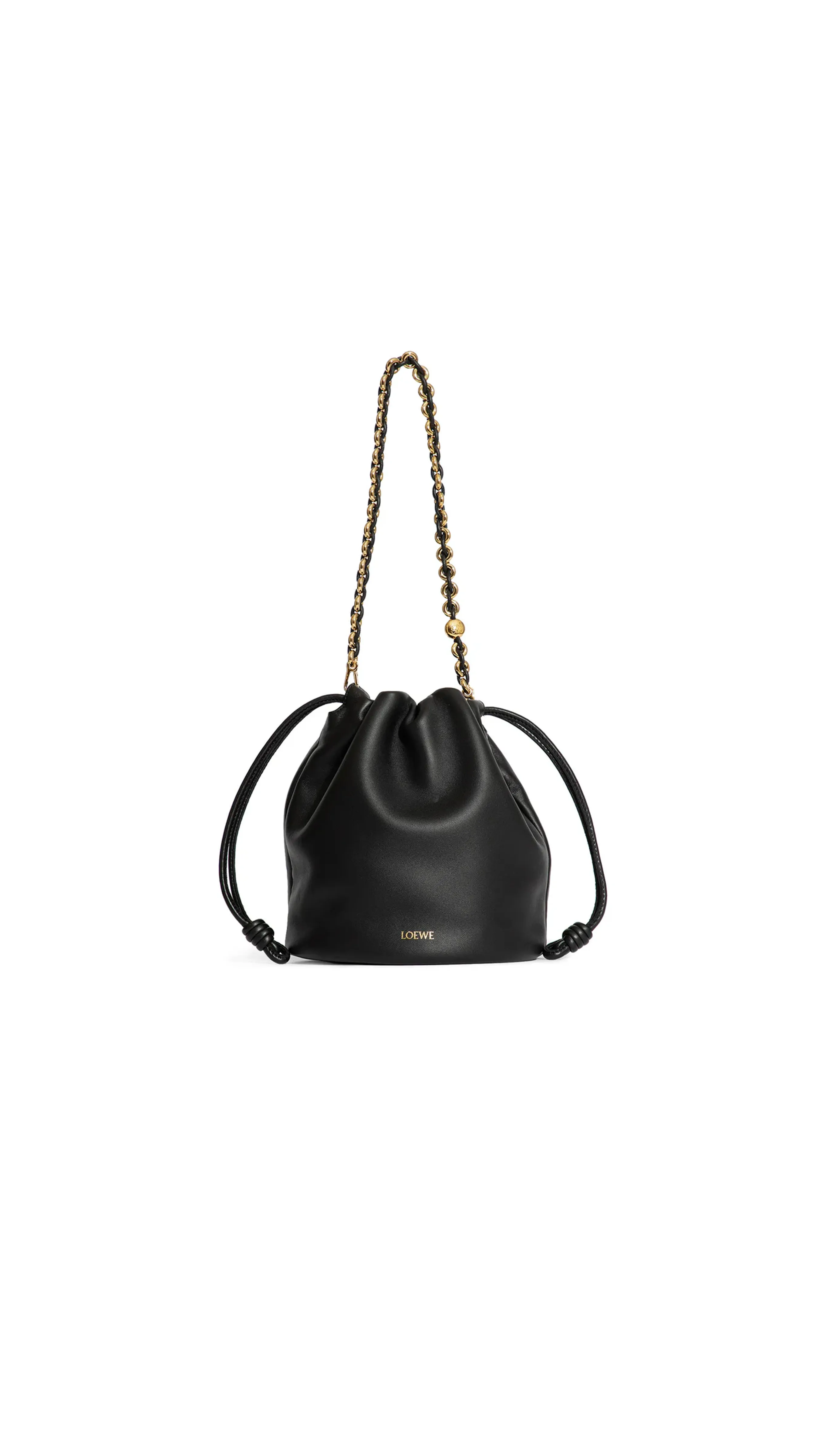 Black Flamenco Purse Bucket Bag