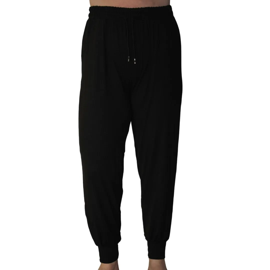 Men's Black Athletic Pants