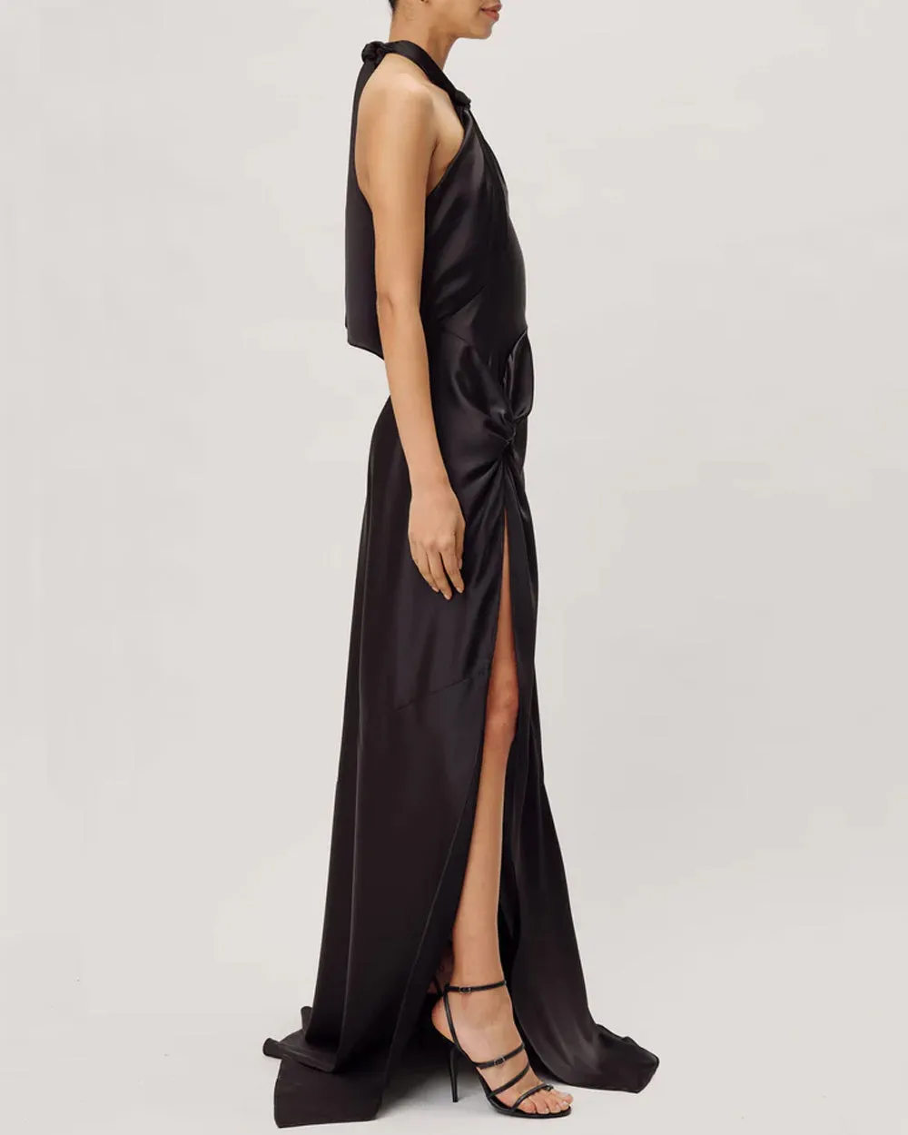 Elegant Black Samara Gown