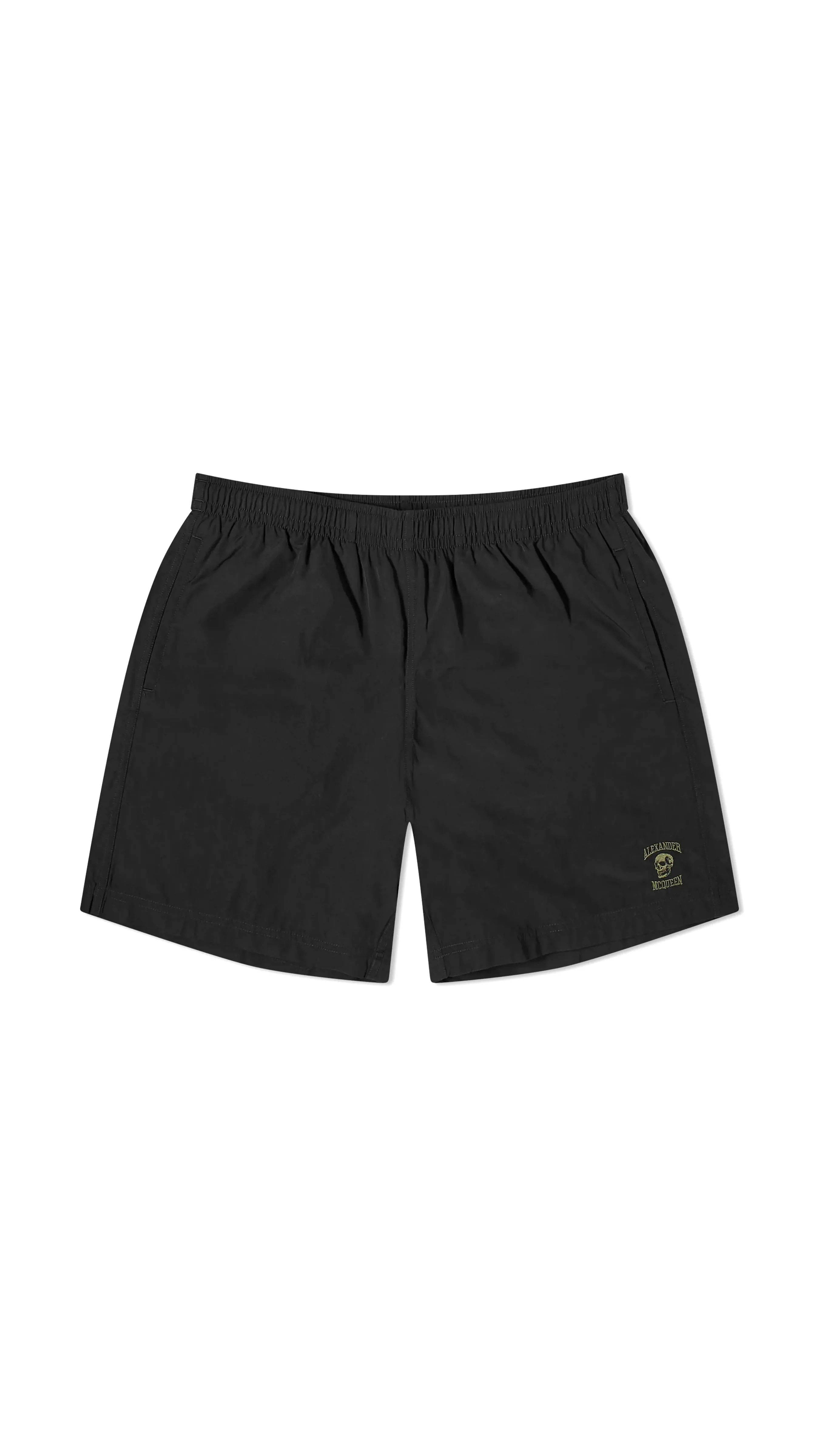 Black Skull Swim Shorts for Varsity