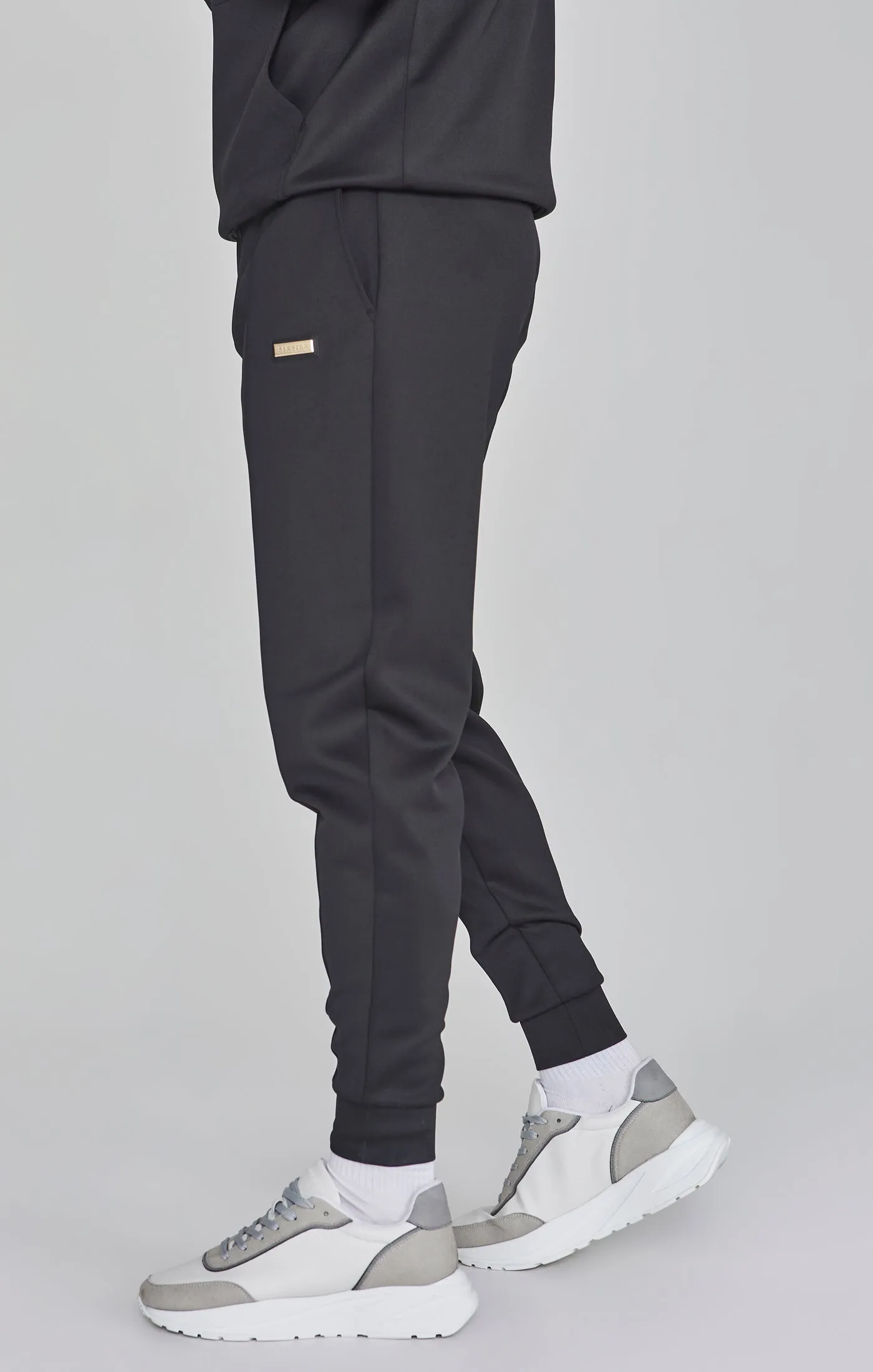 Black Smart Joggers