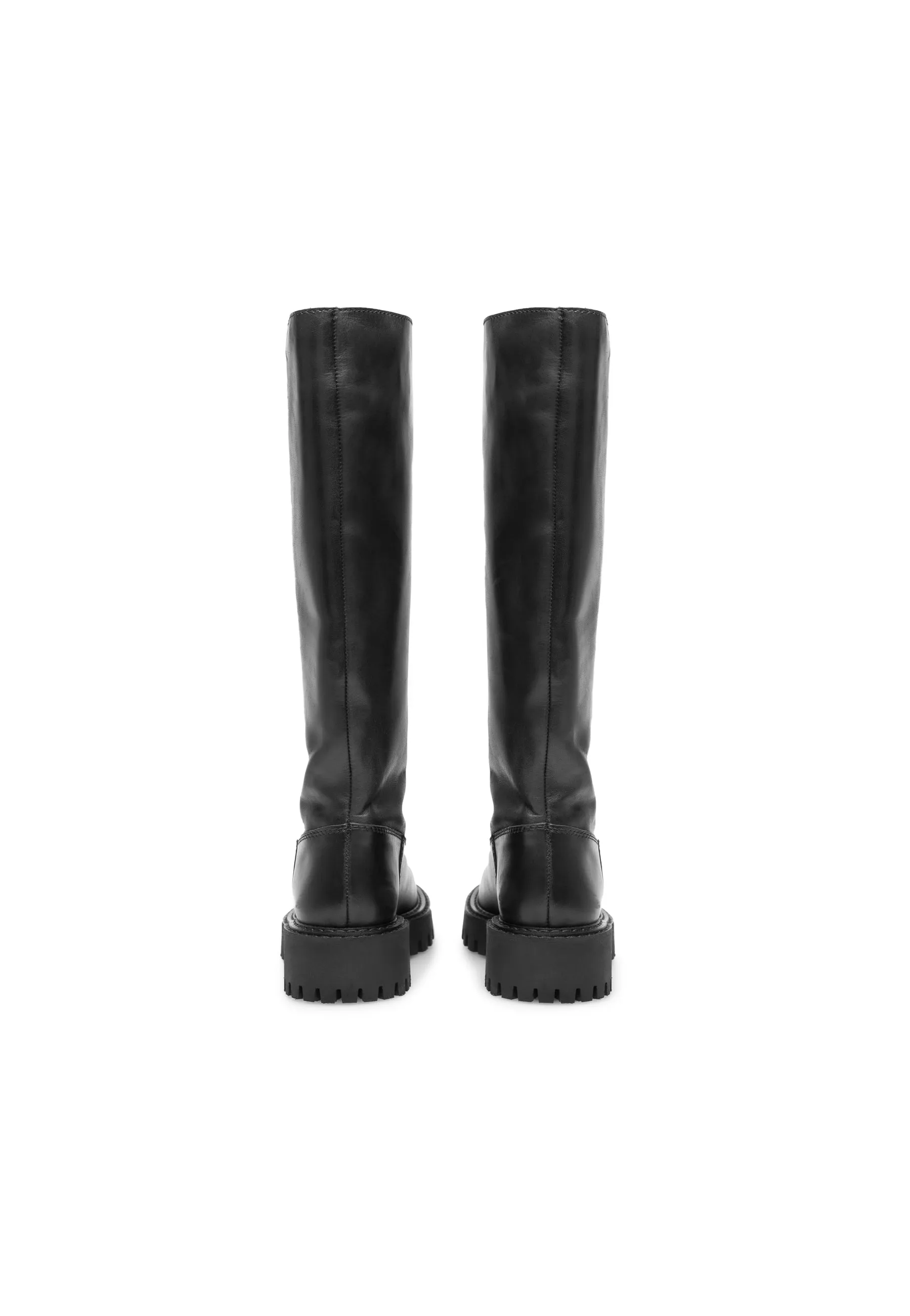 Blaine Black Tall Boots