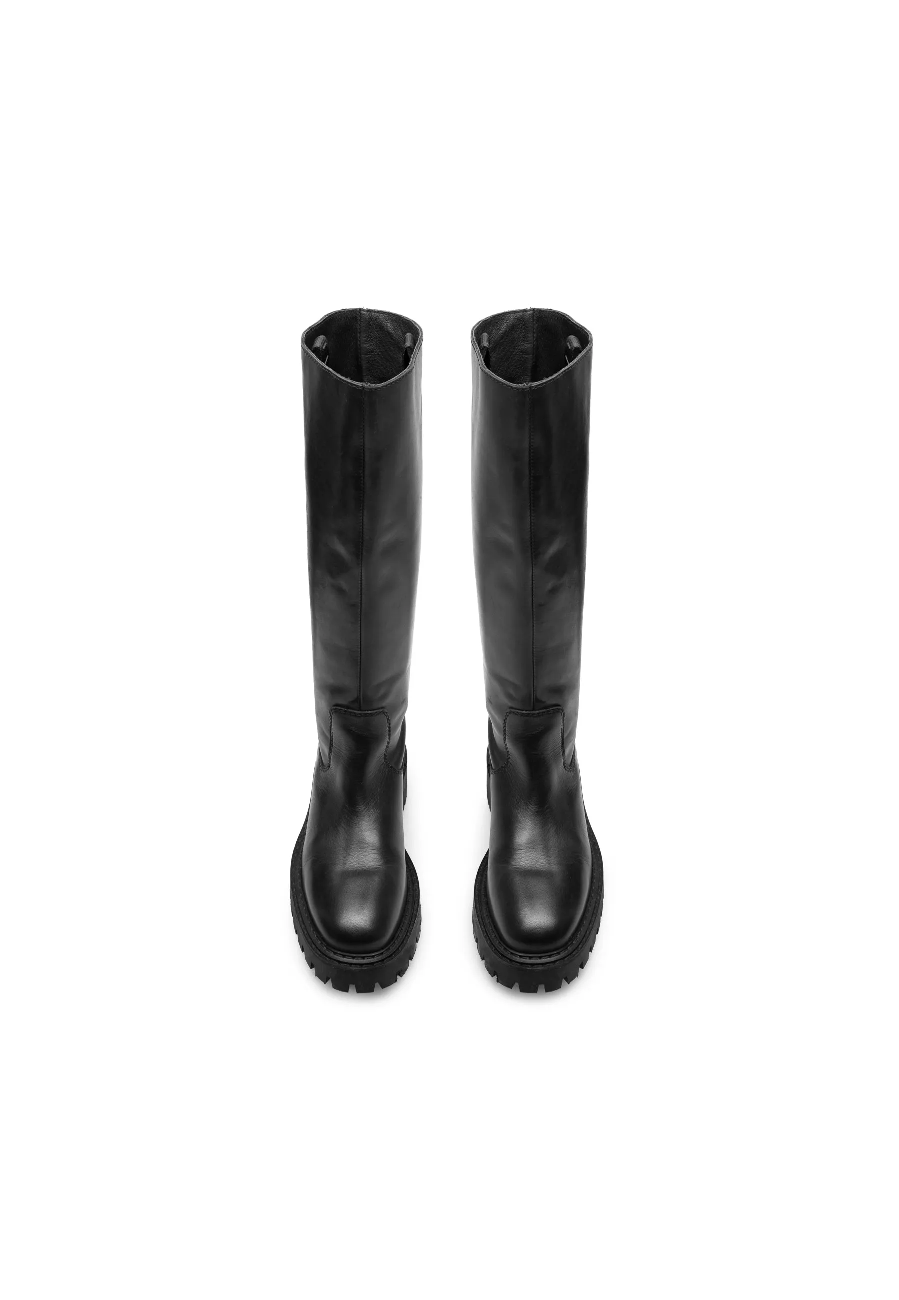 Blaine Black Tall Boots