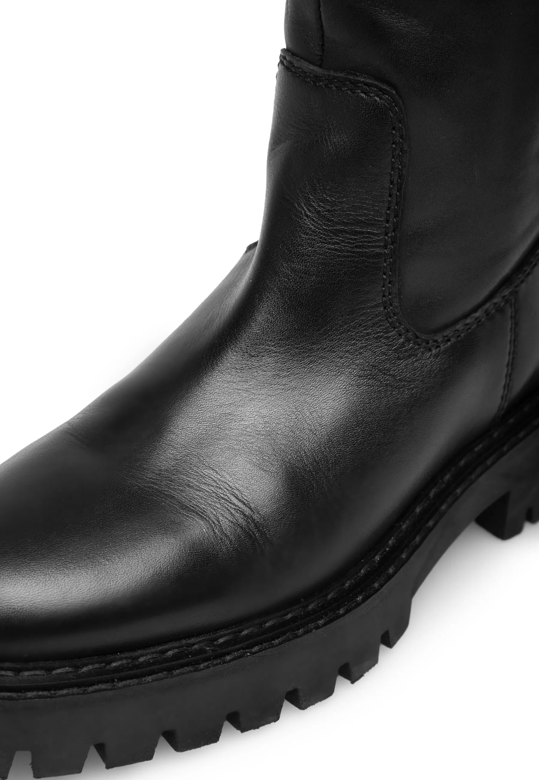 Blaine Black Tall Boots