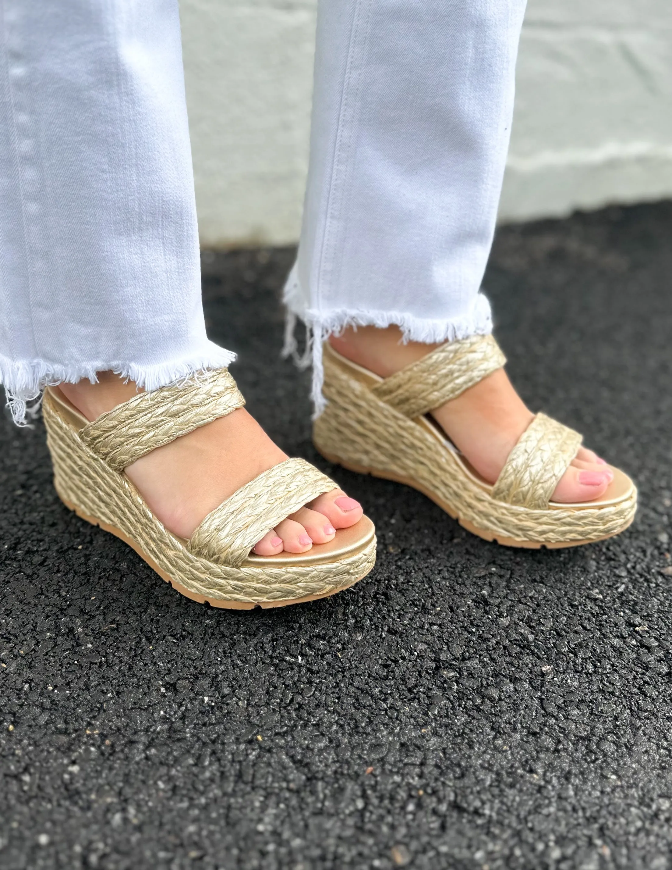 Blowfish Bermuda Raffia Wedges