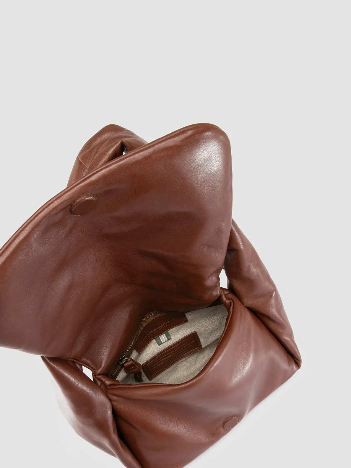 BOLINA 036 - Brown Leather Shoulder Bag