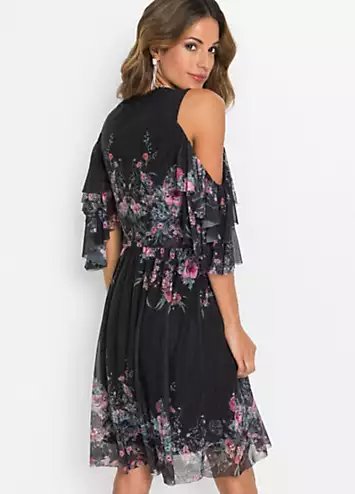 bonprix Cold Shoulder Dress | Kaleidoscope