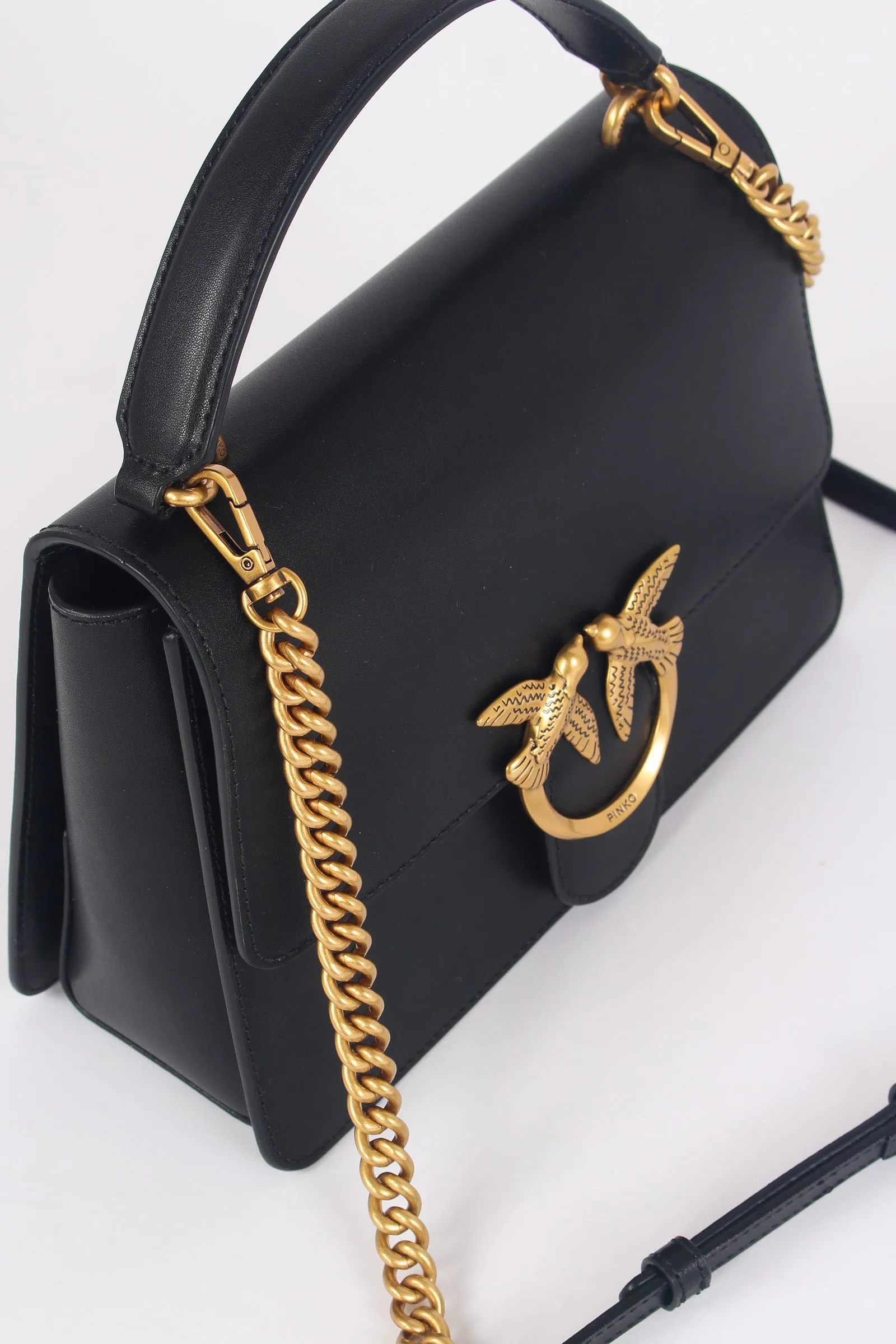 Borsa Classic Nero Gold Top Love One