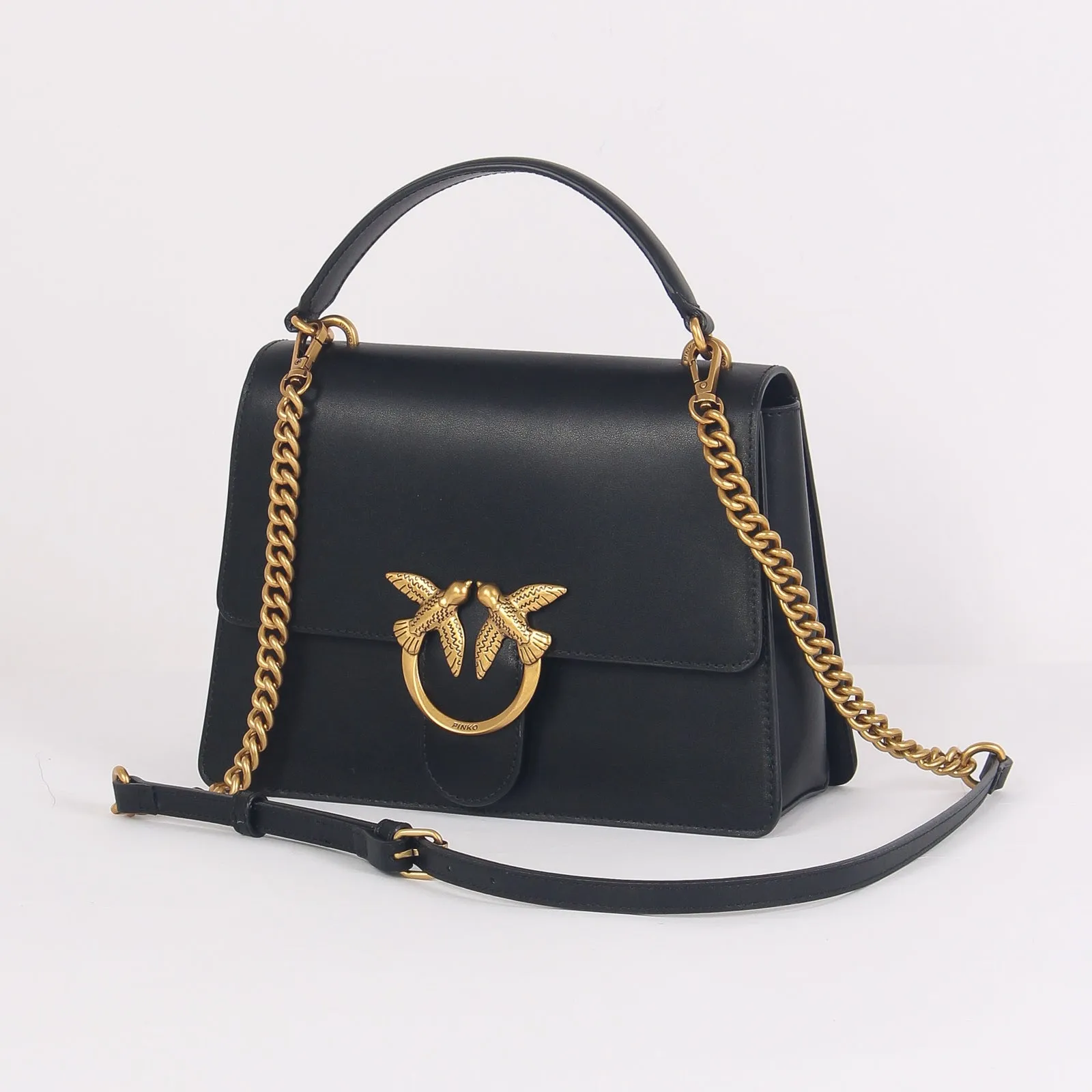 Borsa Classic Nero Gold Top Love One