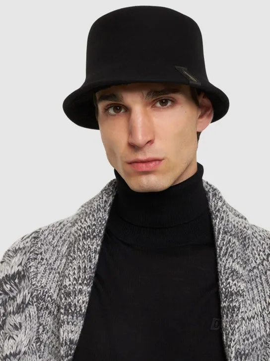 Borsalino   Ken bucket felt hat 