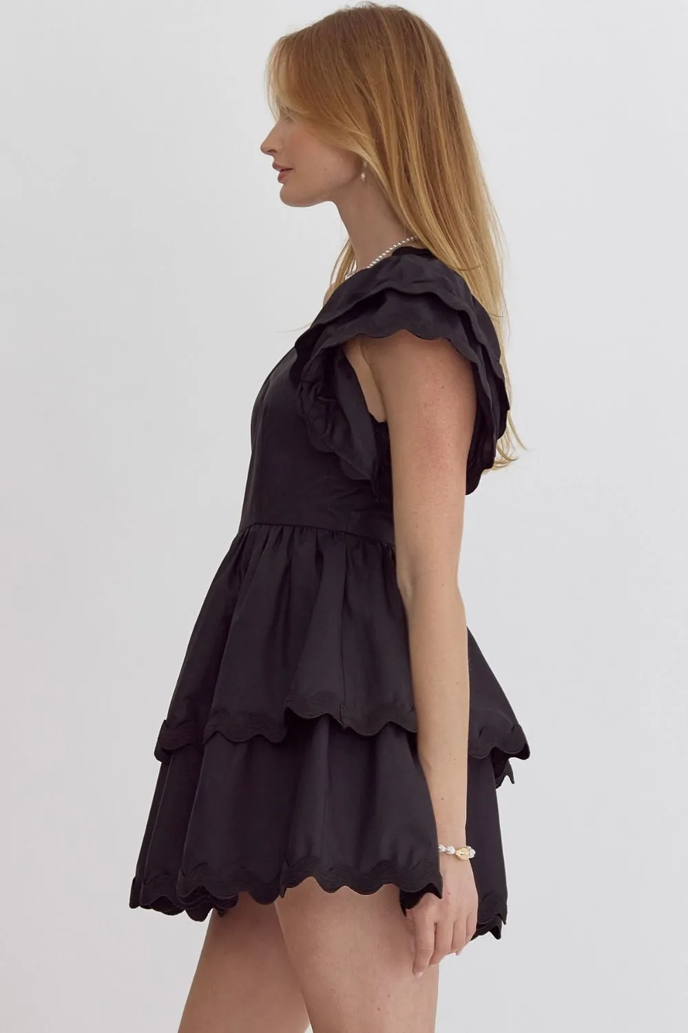 Breathtaking Black One Shoulder Dress