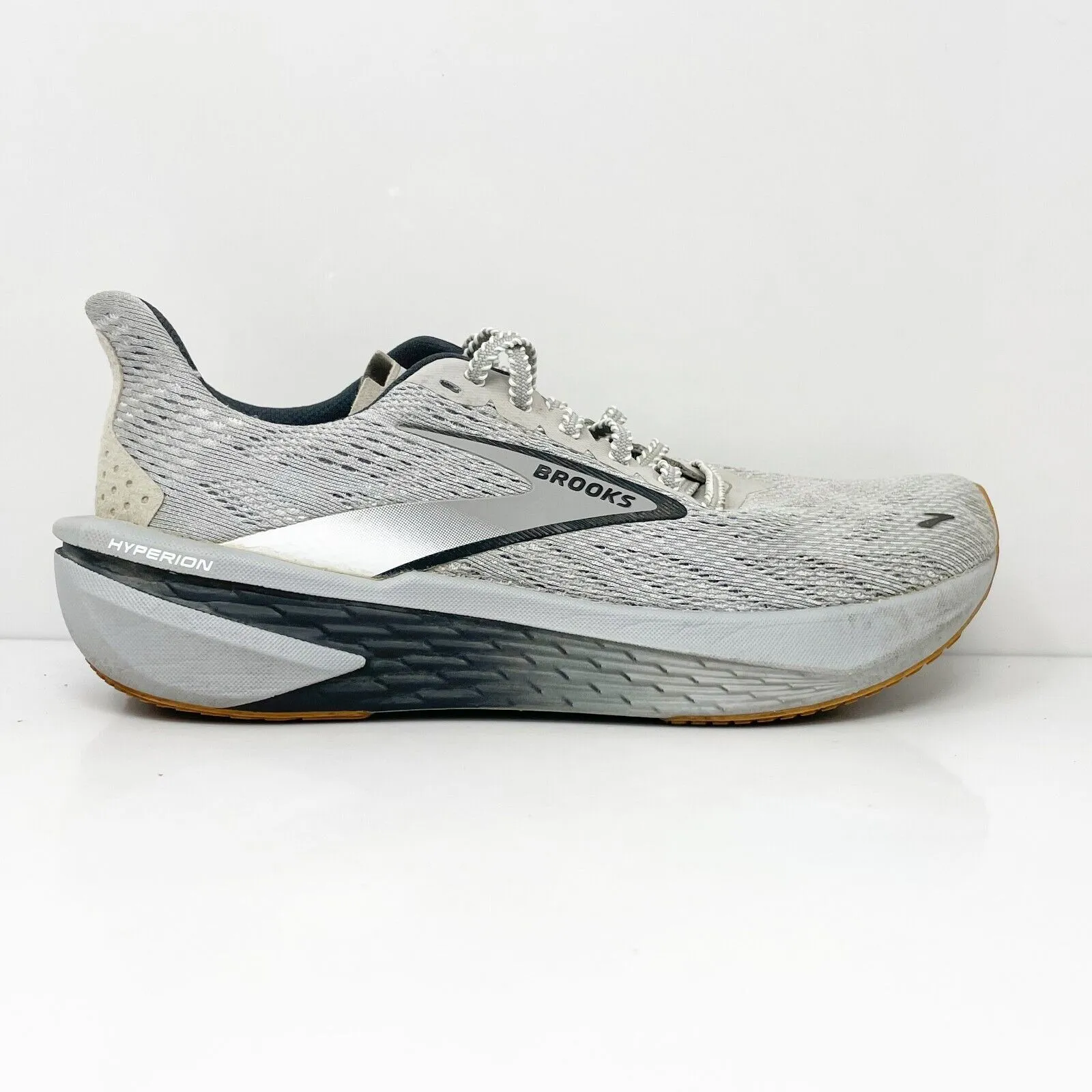 Brooks Womens Hyperion 2 1204211B047 Gray Running Shoes Sneakers Size 6.5 B