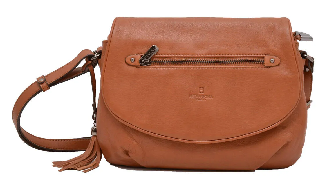 Brown leather bag 415495