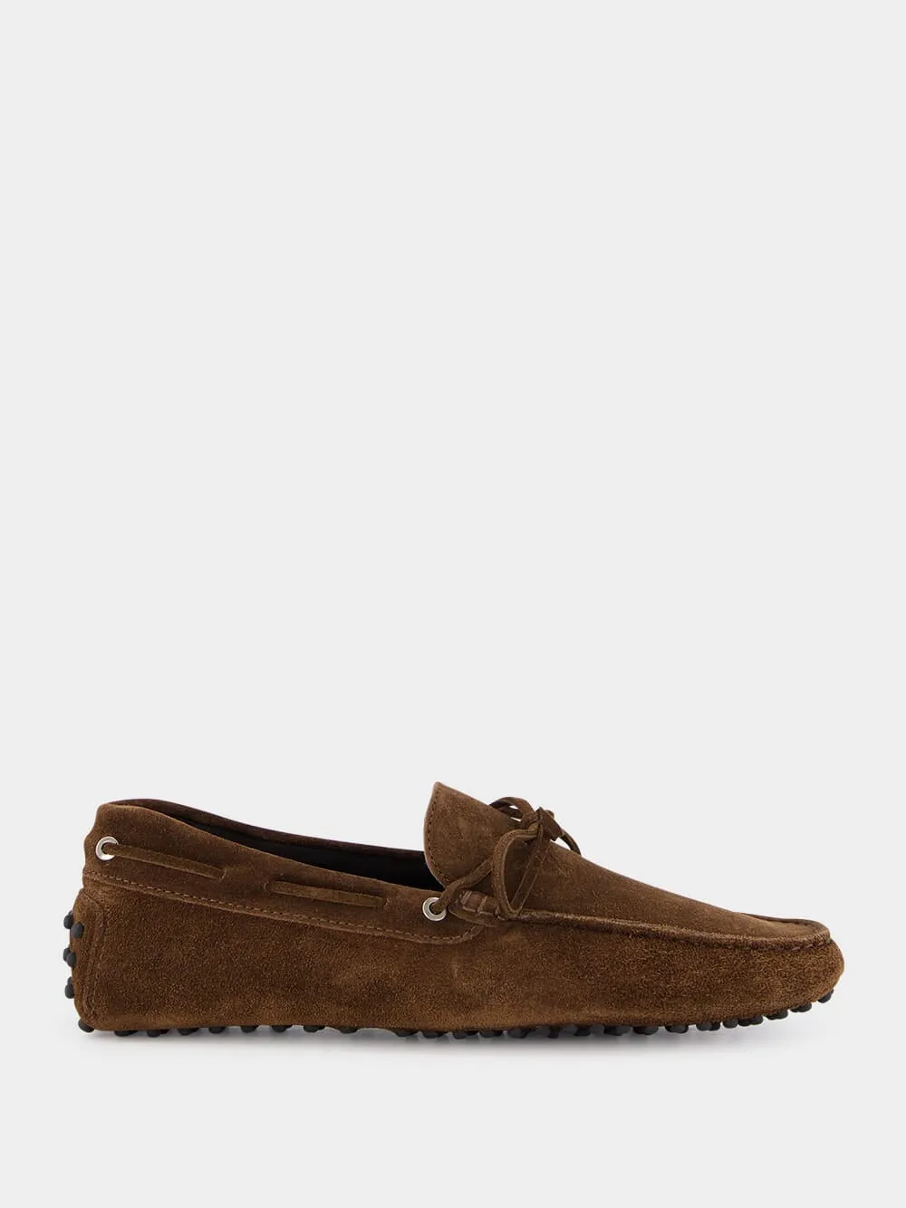 Brown Suede Driving Shoes