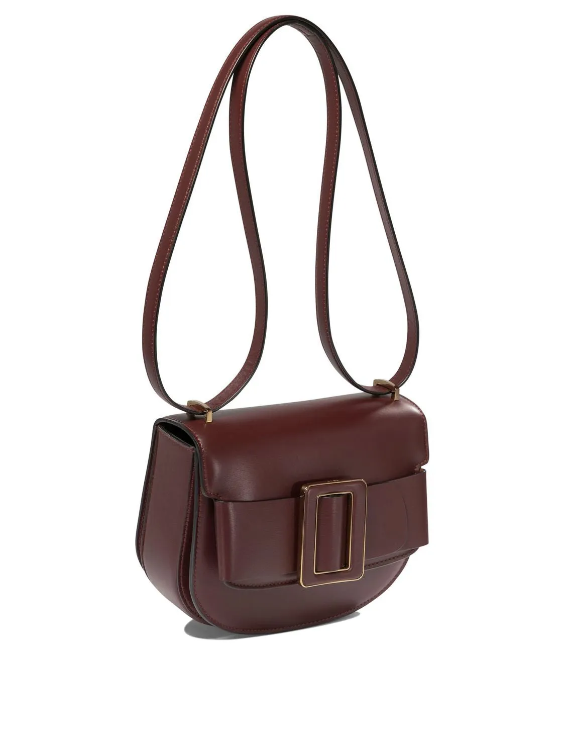 BUCKLE SADDLE SHOULDER BAG