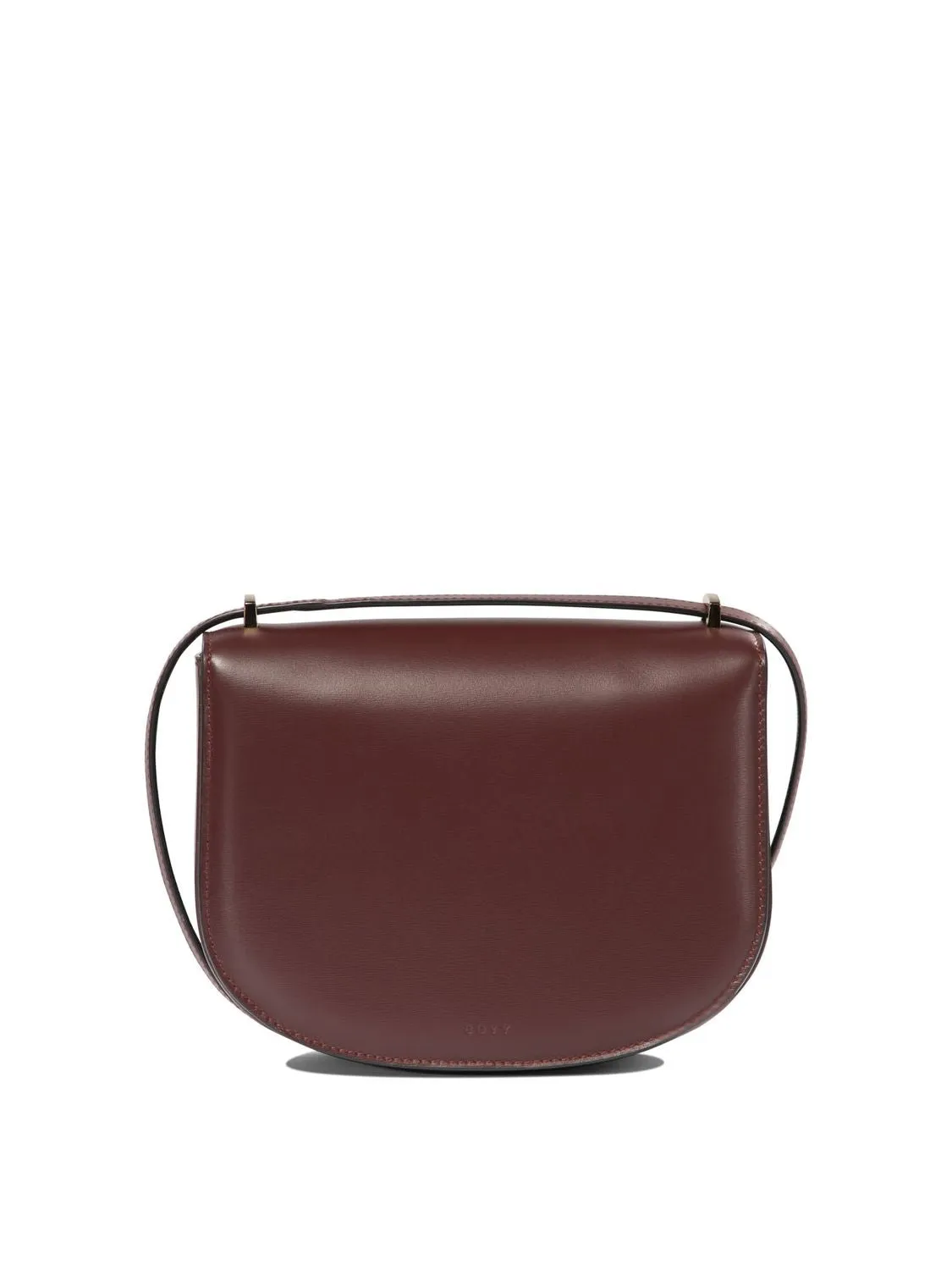 BUCKLE SADDLE SHOULDER BAG