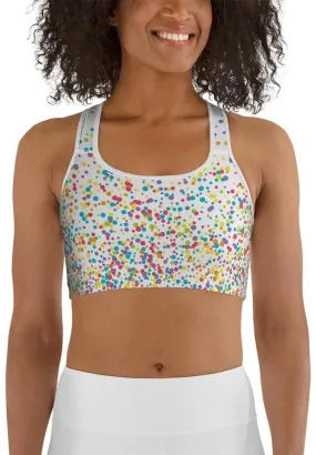 Candy Splash Ombre Sports Bra