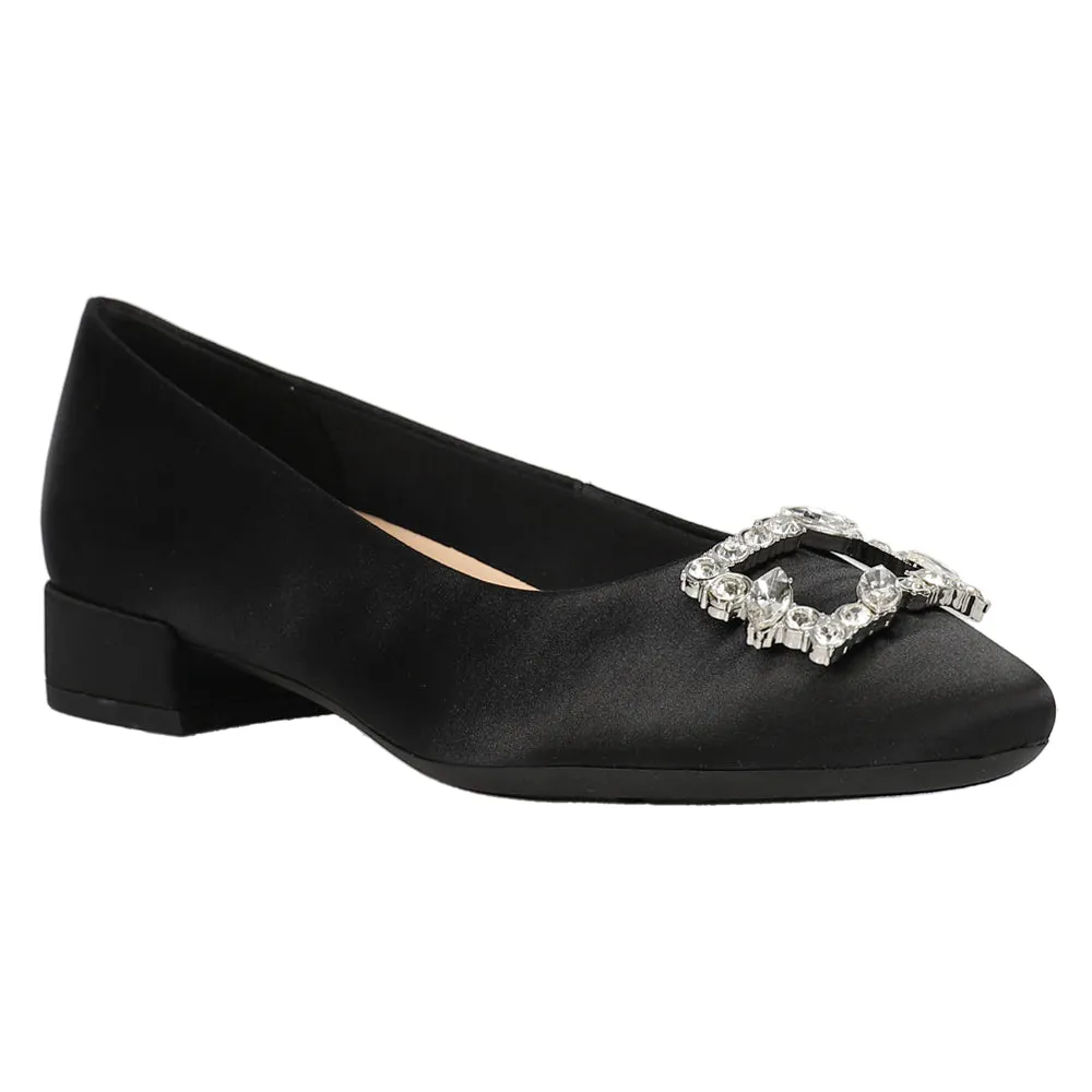 Carisma Buckle Block Heel Pumps