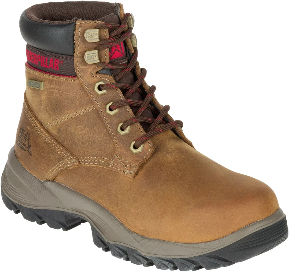 Cat Footwear Women's Dryverse Waterproof 6 in SR Lace Up Work Boots