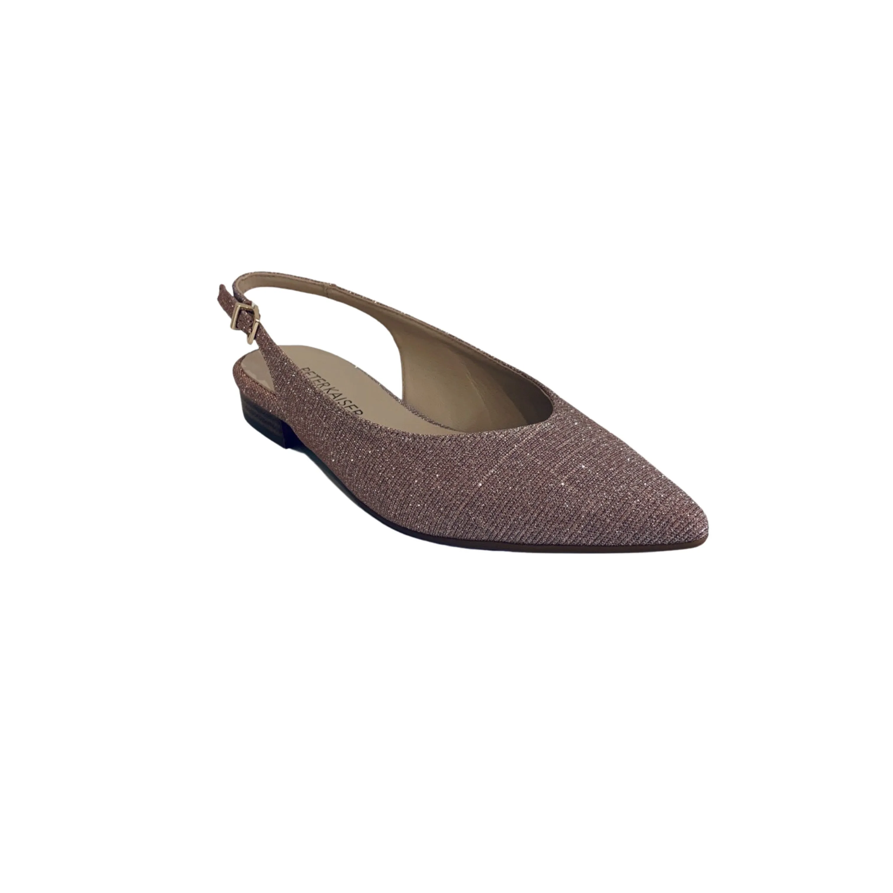 Catiana Pink Powder Shimmer Flat --> Pink Shimmer Flat Shoes