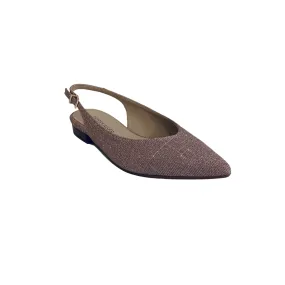 Catiana Pink Powder Shimmer Flat --> Pink Shimmer Flat Shoes