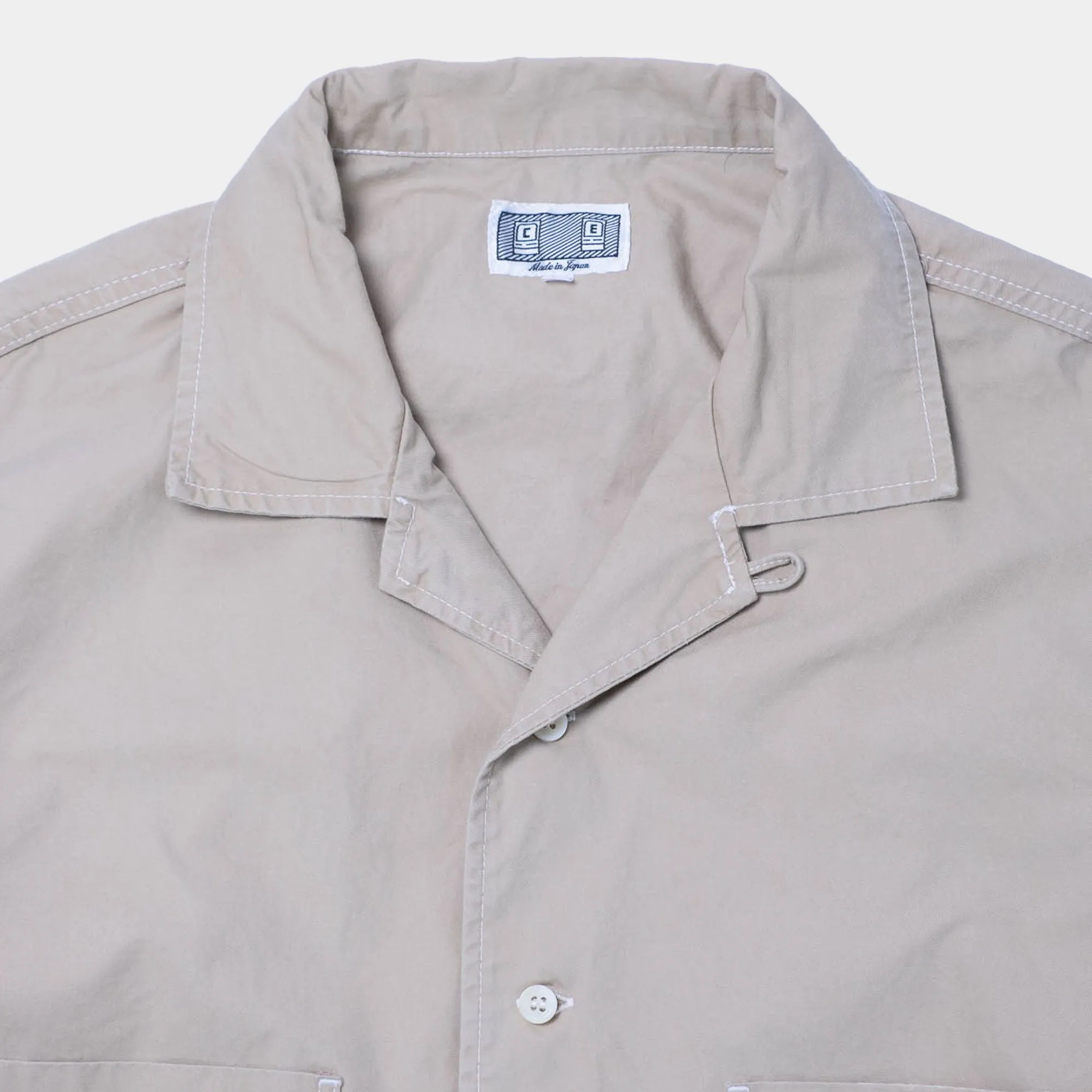 Cav Empt Washed Open Shirt - Beige