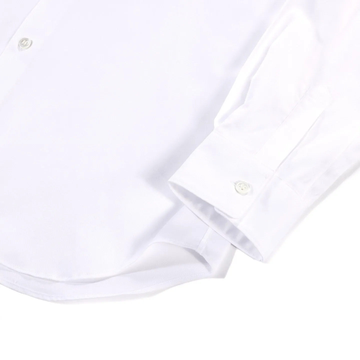 CDG SHIRT FOREVER White Narrow Classic Oxford - B023