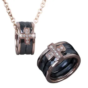 Men's Ceramica Cross Set