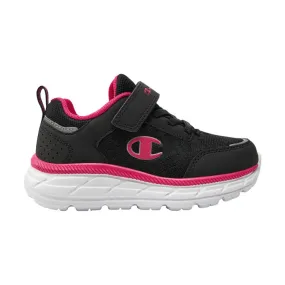 Champion Bambino Nero Rosa Sneakers