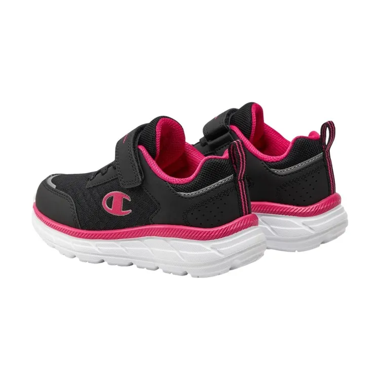 Champion Bambino Nero Rosa Sneakers