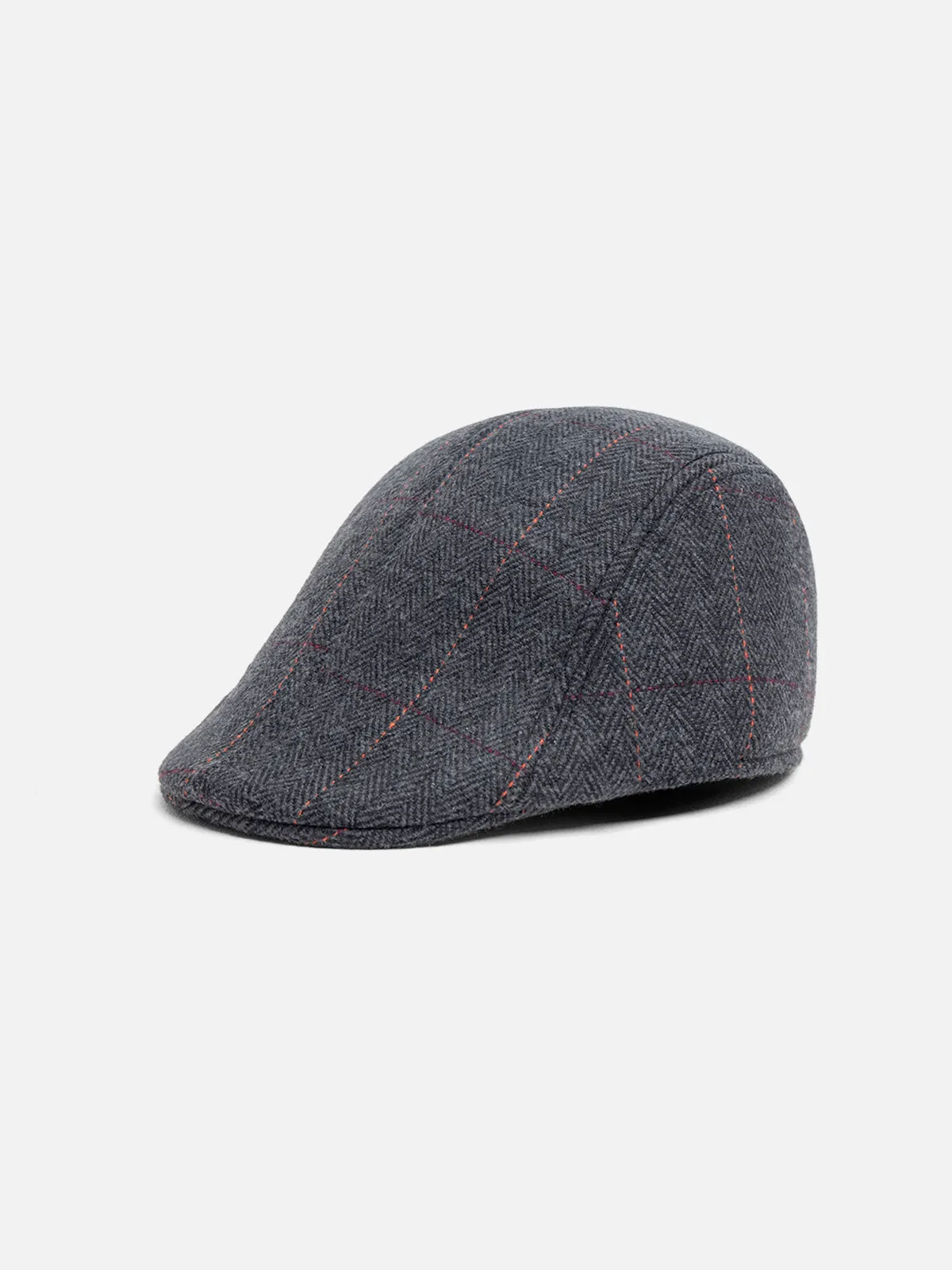 Charcoal Flat Cap - FAC23-050