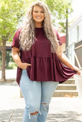 Raisin Charming Beauty Top