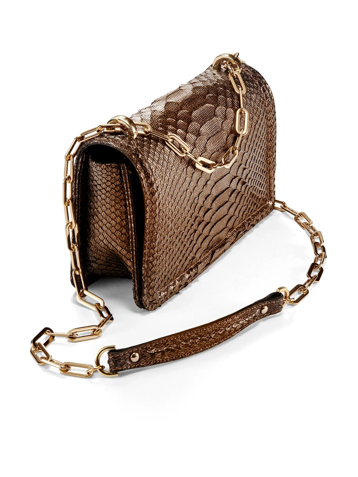 Chloe Metallic Shoulder Bag