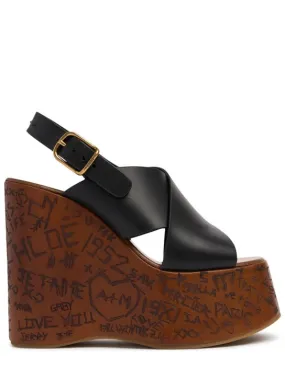 Chloé 130mm Maxime Leather Footwear