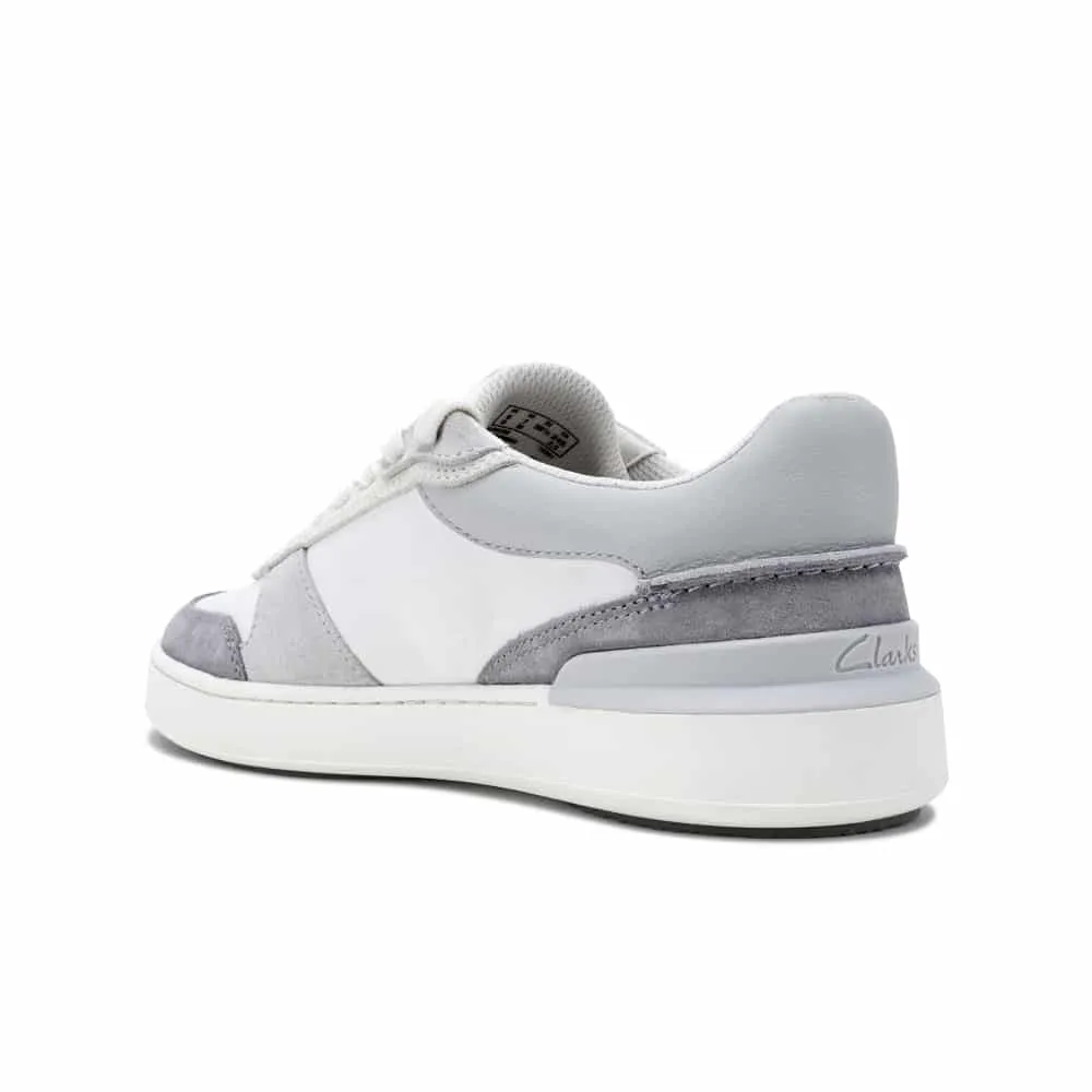 Clarks Men CourtLite Race Leather Sneaker Casual