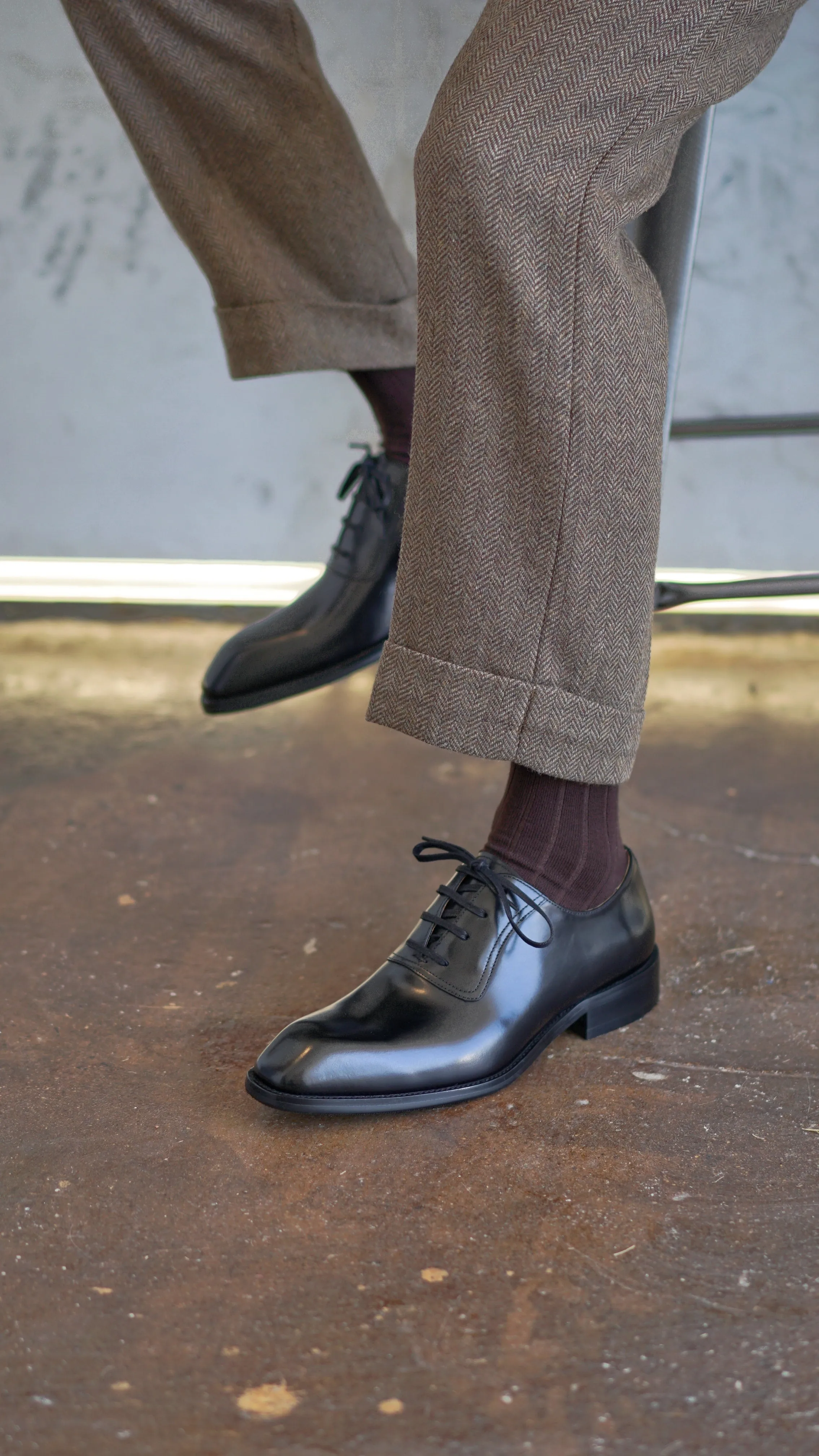 Classic Black Oxford Shoes