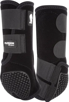 Classic Equine Flexion Legacy2 Support Boots-Hind Black