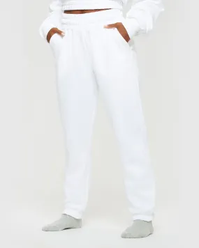 Comfort Oversized Joggers | White